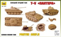 Zvezda Panzer Kpfw. V  Panther Ausf. D Modell Bausatz 1:35