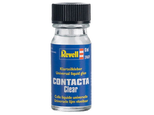 Revell Contacta Clear, 20 g Spezialkleber für Klarteile Klebstoff Kunststoff