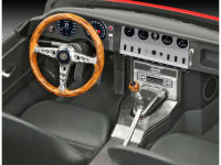 Revell Jaguar E-Type Coupe Modell Kit Bausatz 1:24