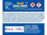 Revell 14 ml-Dose Modellbau-Farbe auf Kunstharzbasis in verschiedenen Farben 05 weiß, matt RAL 9001 14 ml-Dose