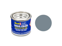 Revell 14 ml-Dose Modellbau-Farbe auf Kunstharzbasis in verschiedenen Farben 57 grau, matt RAL 7000 14 ml-Dose