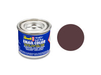 Revell 14 ml-Dose Modellbau-Farbe auf Kunstharzbasis in verschiedenen Farben 84 lederbraun, matt RAL 8027 14 ml-Dose