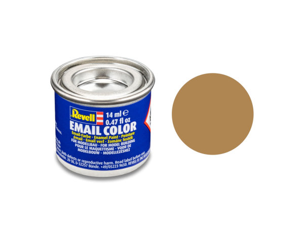 Revell 14 ml-Dose Modellbau-Farbe auf Kunstharzbasis in verschiedenen Farben 88 ocker, matt RAL 1011 14 ml-Dose