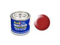 Revell 14 ml-Dose Modellbau-Farbe auf Kunstharzbasis in verschiedenen Farben 330 feuerrot, seidenmatt RAL 3000 14 ml-Dose