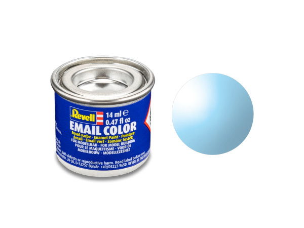 Revell 14 ml-Dose Modellbau-Farbe auf Kunstharzbasis in verschiedenen Farben 752 blau, klar 14 ml-Dose
