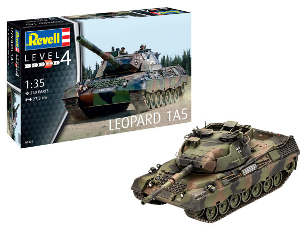 Revell Panzer Leopard 1A5 Modell Kit Bausatz 1:35