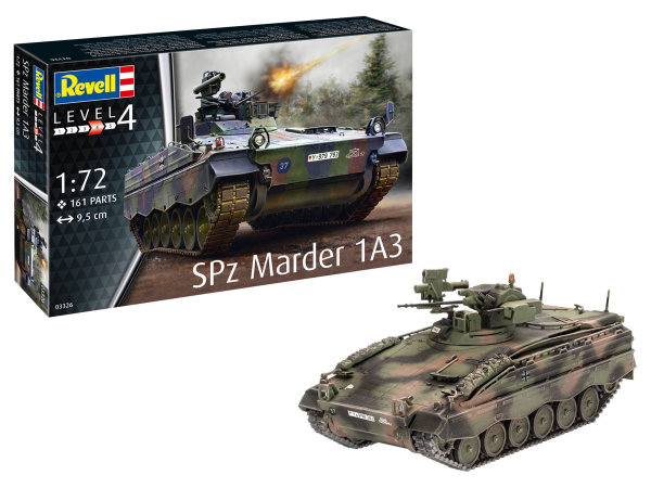 Revell Panzer Spz Marder 1A3 Modell Kit Bausatz 1:72