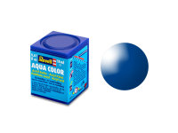 Revell Aqua Color 18 ml Modellbau-Farbe auf Wasserbasis in verschiedenen Farben 36152 blau, glänzend RAL 5005 18 ml