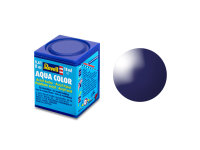 Revell Aqua Color 18 ml Modellbau-Farbe auf Wasserbasis in verschiedenen Farben 36154 nachtblau, glänzend RAL 5022 18 ml