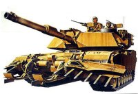Tamiya US Panzer KPz M1A1 Abr. m.Minienr.-Pfl.(2)...