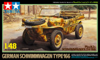Tamiya Deutscher Schwimmwagen Typ166 Pkw.K2 Modellbausatz...