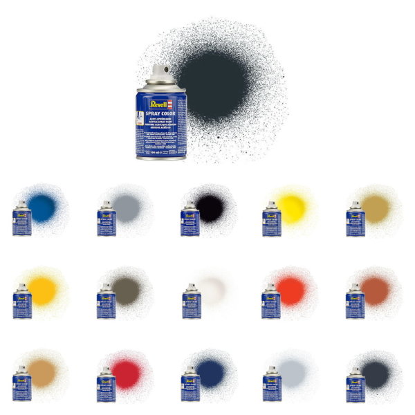 Revell Spray Color 100 ml Sprühfarbe auf Acrylbasis in verschiedenen Farben