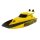 RC BVB-Mini Racing Yacht Boot Schiff Borussia Dortmund schwarz und gelb