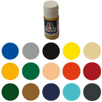 ITALERI Acrylfarbe 20 ml Lack - IT Acrylic Paint - Farben...