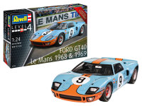 Revell Ford GT 40 Le Mans 1968 & 1969 Modellbausatz 1:24