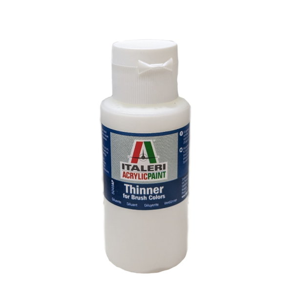 ITALERI Acryl-Verdünner 60 ml - Verdünnung Farbverdünner Lack Farben Modellbau