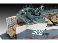 Revell US Navy Landungsschiff Medium (Bofors 40 mm gun) Modellbausatz 1:144