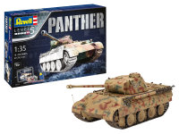 Revell Panther Ausf. D Panzer Modellbausatz Geschenkset mit Basiszubehör 1:35