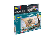 Revell Wikinger Schiff - Viking Ship Modellbausatz inkl. Farben Kleber Pinsel