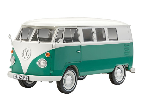 Revell VW T1 Bus Modellbausatz mit Pinsel Kleber Farben 1:24, 41,95 €
