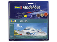 Revell AIDA Kreuzfahrtschiff Modellbausatz mit Pinsel...