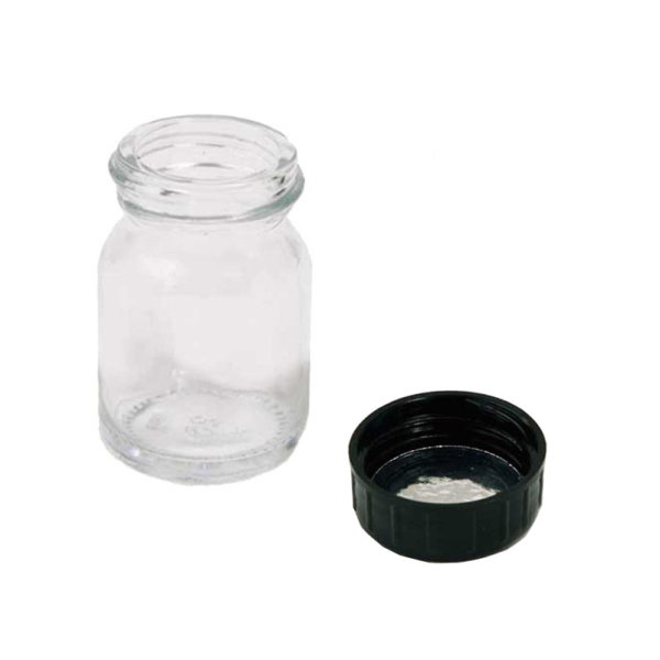 Revell 1 x Glas mit Schraubdeckel 25ml zum Mischen und Aufbewahren von Farben