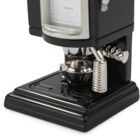Tischuhr Kaffeemaschine schwarz - Dekorative Designer Uhr Sammleruhr Geschenkuhr