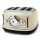 Tischuhr Toaster weiss - Dekorative Designer Uhr Sammleruhren Geschenkuhren