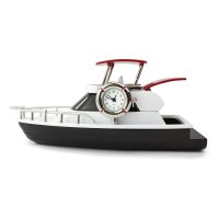 Tischuhr Sportboot Motorboot - Dekorative Designer Uhr...
