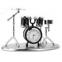 Tischuhr Schlagzeug Drums - Dekorative Designer Uhr...