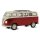 VW T1 Bus Diecast 1:24 rot mit LED Sound und Rückzugmotor