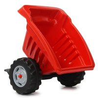 Anhänger Ride-on rot für Traktor Strong Bull