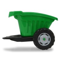 Anhänger Ride-on grün für Traktor Strong Bull