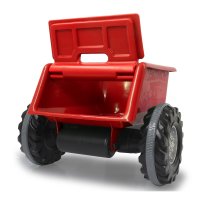 Anhänger Ride-on rot für Traktor Power Drag/Big...