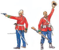 Italeri Zulu Wars - Britische Infanterie Sodaten Figuren Modellbau 1:72