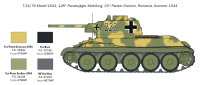 Italeri 510007078 T34/76 Mod. 43 Panzer Modellbausatz 1:72