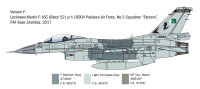 Italeri 1:48 US F-16C Kampfflugzeug Modellbausatz 510002825