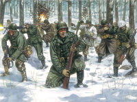 Italeri 1:72 WWII U.S. Infanterie Figuren Soldaten...