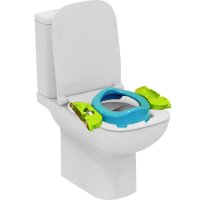Travel Potty 2 in 1 Kinder Reise WC Klo Kindertoilette Toilette Sitz Töpfchen