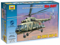 Zvezda 7253 Sov. MIL MI-17 HIP-H Helikopter 1:72