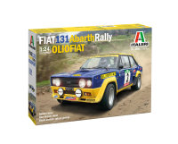 ITALERI Fiat 131 Abarth Rally OLIO FIAT Modellbausatz 1:24
