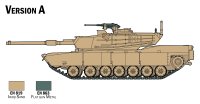 ITALERI Model-Set M-1 Abrams Panzer Modellbausatz 1:72