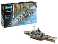 Revell German Battleship "Tirpitz" Modellbausatz 1:350