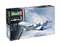 Revell Airbus A380 Passagierflugzeug Modellbausatz 1:288