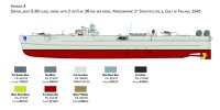 ITALERI 1:35 Schnellboot S-26 / S-38 Modellbausatz NEU & OVP