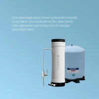 Aqua-Tower Osmoseanlage Wasserfilter für Trinkwasser von OSMOTECH Umkehr Osmose