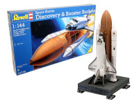 Revell Space Shuttle Discovery & Booster Rockets Modellbausatz 1:144