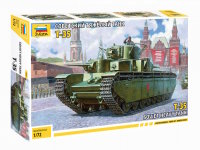ZVEZDA Sowjetischer schwerer Panzer T-35 Modellbausatz 1/72