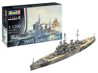 Revell Battleship HMS Duke of York britisches Schlachtschiff Modellbausatz