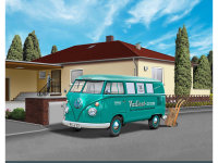 Revell VW T1 Bus mit Basiszubehör Geschenkset 150 Jahre Vaillant – Modellbausatz
